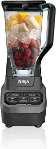Ninja Professional Blender, 1000W, Total Crushing Tech, 72oz Pitcher, BL610 1000W Total Crushing blades crush ice & blend smoothies, sauces. XL 72-oz pitcher for family batches. Dishwasher-safe